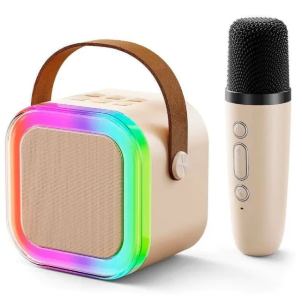 PARLANTE 3" LUMI CON MICROFONO MINI