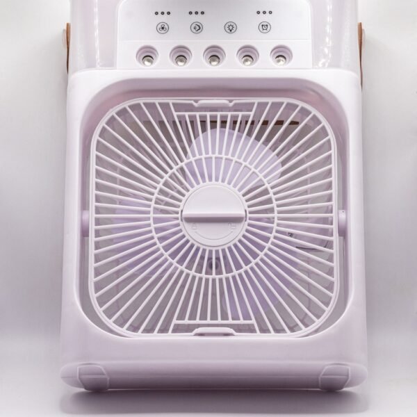 MINI VENTILADOR COOLER HUMIDIFICADOR AIRE FRIO CON HIELO (F3)