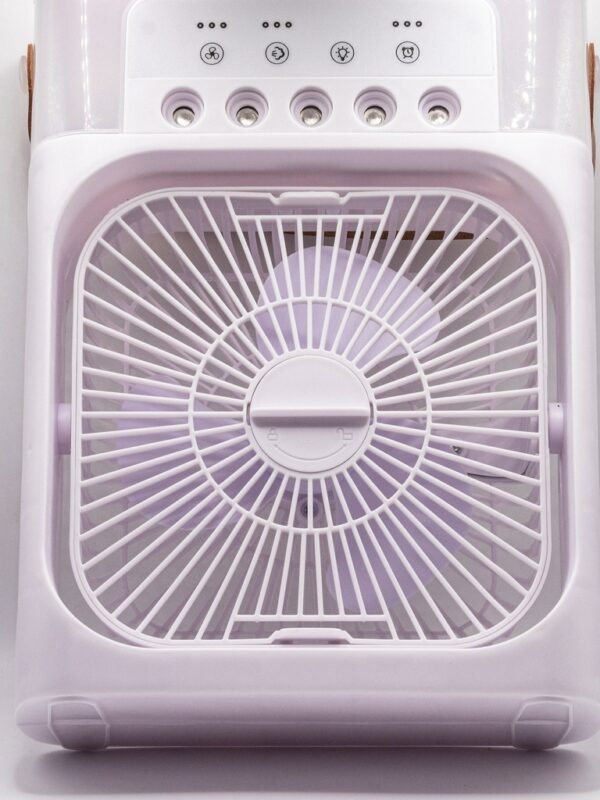 MINI VENTILADOR COOLER HUMIDIFICADOR AIRE FRIO CON HIELO (F3)